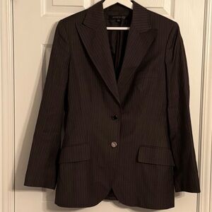 Anne Klein Dark Brown Suit Jacket